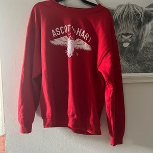 Ascot & Hart red crewneck
